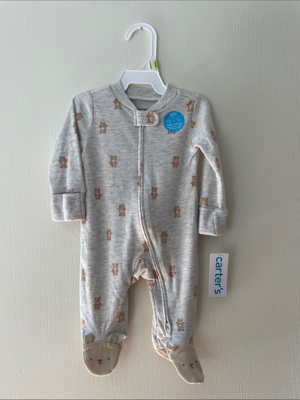 NWT Bear Footie Zip Sleeper
